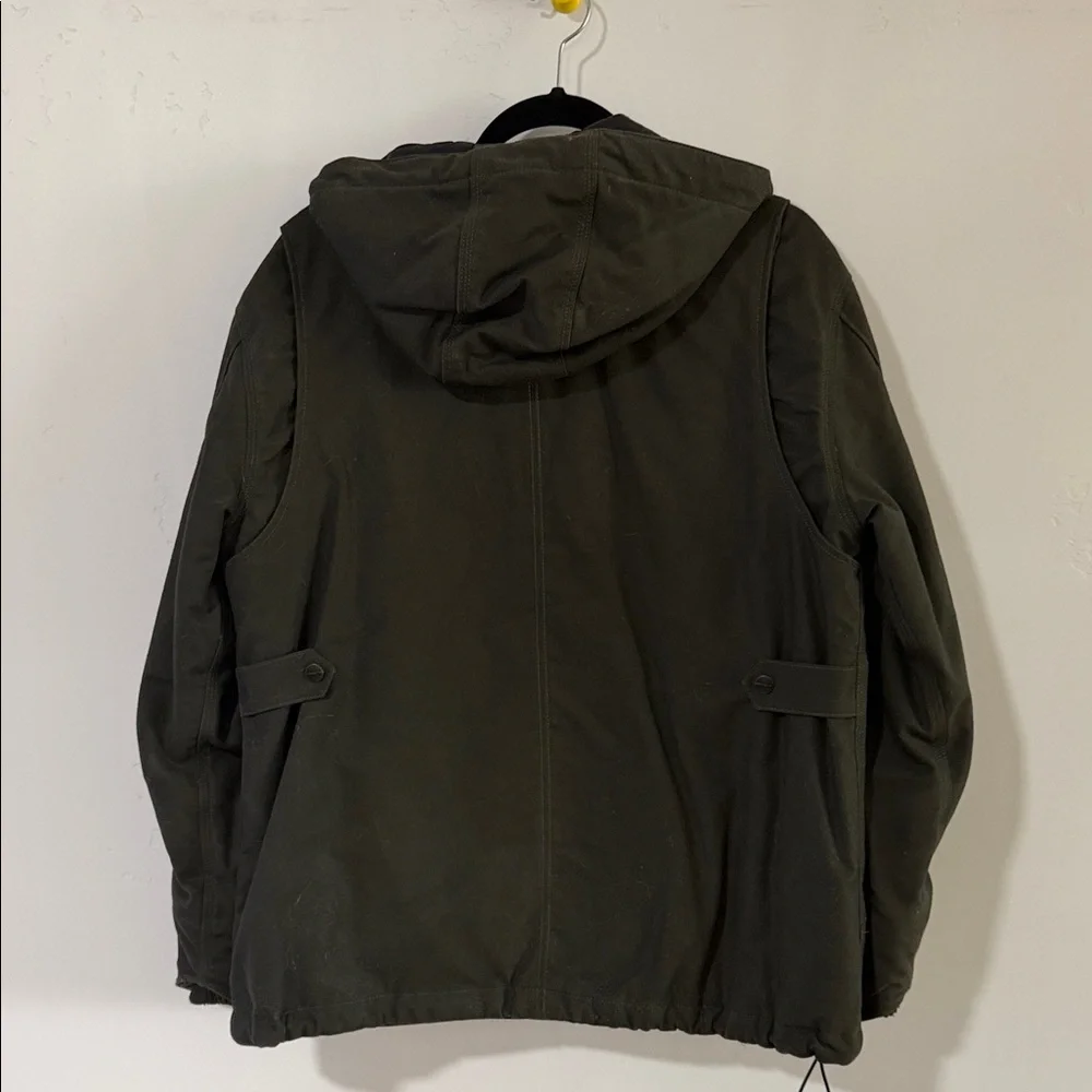 Carhartt Olive Hooded Full Swing Jacket - Picture 3 of 4